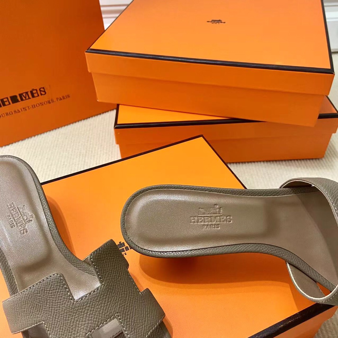 에르메스 올수공 오아시스 슬리퍼 샌들 앱송 18